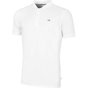 (XXXXXL, White) Calvin Klein Mens Blade Collar Campus Golf Polo Shirt (XXXXXL, White) Calvin Klein Mens Blade Collar Campus Golf Polo Shirt