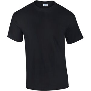 Gildan Mens Ultra Cotton T-Shirt Black 4XL - T-Shirt Gildan Mens Ultra Cotton T-Shirt Black 4XL - T-Shirt