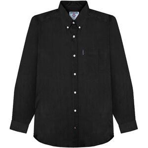 (S, Black) Lambretta Mens Oxford Long Sleeve Button Down Collar Smart Casual Shi (S, Black) Lambretta Mens Oxford Long Sleeve Button Down Collar Smart Casual Shi
