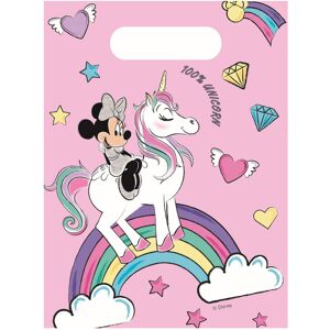 Disney Unicorn Minnie Mouse Party Bags (Pack of 6) Disney Unicorn Minnie Mouse Party Bags (Pack of 6)