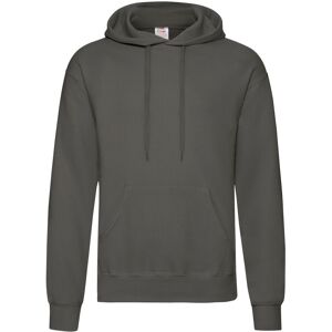 (L, Light Graphite) Fruit Of The Loom Unisex Adults Classic Hooded Sweatshirt (L, Light Graphite) Fruit Of The Loom Unisex Adults Classic Hooded Sweatshirt