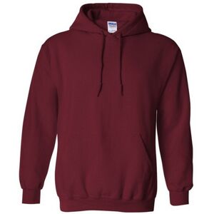 (L, Garnet) Gildan Heavy Blend Adult Unisex Hooded Sweatshirt / Hoodie (L, Garnet) Gildan Heavy Blend Adult Unisex Hooded Sweatshirt / Hoodie