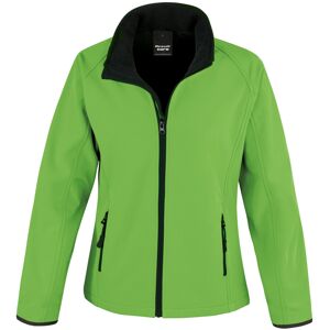 (S, Vivid Green / Black) Result Womens/Ladies Core Printable Softshell Jacket (S, Vivid Green / Black) Result Womens/Ladies Core Printable Softshell Jacket