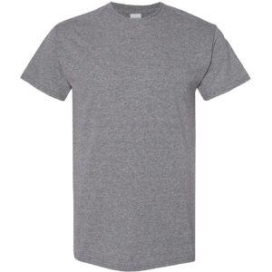 (S, Graphite Heather) Gildan Mens Heavy Cotton Short Sleeve T-Shirt (S, Graphite Heather) Gildan Mens Heavy Cotton Short Sleeve T-Shirt