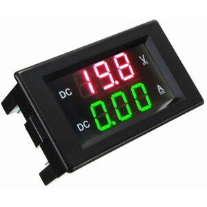 GreenZech 0-100V 20A Double Display Volt Meterr Current Meter Digital LED GreenZech 0-100V 20A Double Display Volt Meterr Current Meter Digital LED