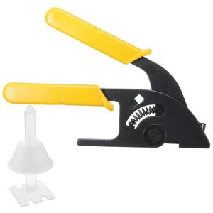 GreenZech 100PCS Clips&Pliers Tile Spacer Tile Leveling System Tiling Clip Wedges Flooring GreenZech 100PCS Clips&Pliers Tile Spacer Tile Leveling System Tiling Clip Wedges Flooring