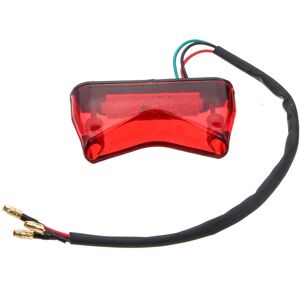 GreenZech (Red) 12V Universal Motorcycle Rear Running Stop Brake Tail Light For Scooter AT GreenZech (Red) 12V Universal Motorcycle Rear Running Stop Brake Tail Light For Scooter AT