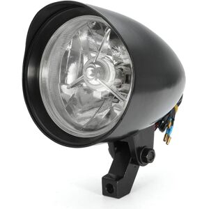 GreenZech (Black) Bullet Tri Bar 4.7inch Headlight For Harley Sportster Dyna Softail Chopp GreenZech (Black) Bullet Tri Bar 4.7inch Headlight For Harley Sportster Dyna Softail Chopp