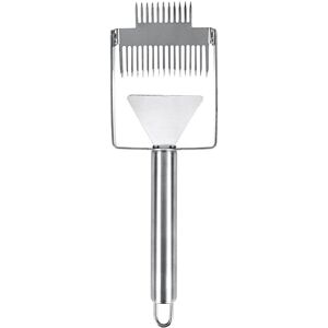 GreenZech (Stainless Steel Handle) Stainless Steel Bee Hive Uncapping Honey Forks Scraper GreenZech (Stainless Steel Handle) Stainless Steel Bee Hive Uncapping Honey Forks Scraper
