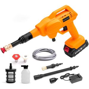 GreenZech (One Battery US Plug) 21V Cordless High Pressure Car Washer Spray Water Cleaner GreenZech (One Battery US Plug) 21V Cordless High Pressure Car Washer Spray Water Cleaner