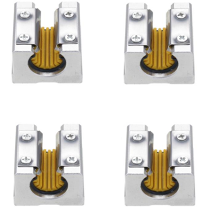 GreenZech 4pcs Solid Polymer SBR12UU 12mm Open Block Linear Bearing Slide CNC Router Linea GreenZech 4pcs Solid Polymer SBR12UU 12mm Open Block Linear Bearing Slide CNC Router Linea