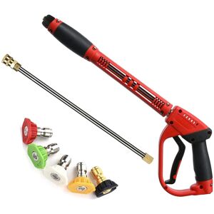 GreenZech 5000 PSI Tool Daily Deluxe Pressure Washer Spear with Replacement Wand Extension GreenZech 5000 PSI Tool Daily Deluxe Pressure Washer Spear with Replacement Wand Extension