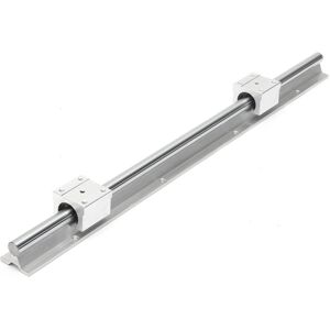 GreenZech 500mm Linear Rail Optical Axis Guide with 2pcs SBR16UU Bearing Blocks CNC Parts GreenZech 500mm Linear Rail Optical Axis Guide with 2pcs SBR16UU Bearing Blocks CNC Parts
