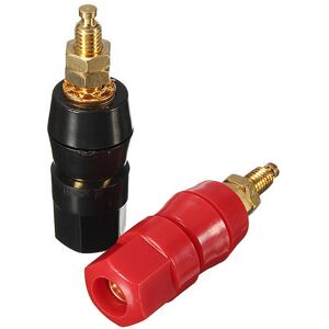 GreenZech Insulated Binding Post Audio Speaker Terminal Plug 2Pcs 48MM GreenZech Insulated Binding Post Audio Speaker Terminal Plug 2Pcs 48MM
