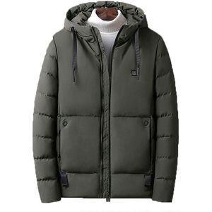 GreenZech (Green, M) Men Electric USB Heated Hooded Warm Overcoat Heating Coat Winter Coat GreenZech (Green, M) Men Electric USB Heated Hooded Warm Overcoat Heating Coat Winter Coat