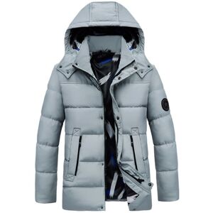 GreenZech (Gray, L) Electric Unisex Heating Hooded Coats Winter Warm Heated Jacket Detacha GreenZech (Gray, L) Electric Unisex Heating Hooded Coats Winter Warm Heated Jacket Detacha
