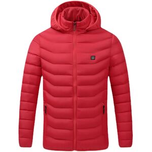 GreenZech (Red, S) Electric USB Heating Coats Vest Jacket 4 Heating Pads Cloth Body Warmer GreenZech (Red, S) Electric USB Heating Coats Vest Jacket 4 Heating Pads Cloth Body Warmer