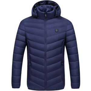 GreenZech (Blue, S) Electric USB Heating Coats Vest Jacket 4 Heating Pads Cloth Body Warme GreenZech (Blue, S) Electric USB Heating Coats Vest Jacket 4 Heating Pads Cloth Body Warme