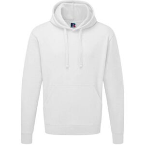 (XL, White) Russell Colour Mens Hooded Sweatshirt / Hoodie (XL, White) Russell Colour Mens Hooded Sweatshirt / Hoodie