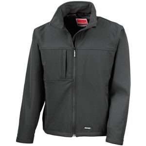(M, Black) Result Mens Classic Softshell Breathable Jacket (M, Black) Result Mens Classic Softshell Breathable Jacket
