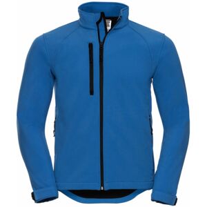 (M, Azure Blue) Russell Mens Water Resistant & Windproof Softshell Jacket (M, Azure Blue) Russell Mens Water Resistant & Windproof Softshell Jacket