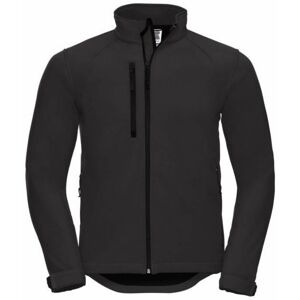 (XL, Black) Russell Mens Water Resistant & Windproof Softshell Jacket (XL, Black) Russell Mens Water Resistant & Windproof Softshell Jacket