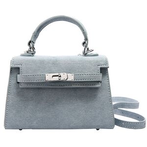 Unbranded (Light Blue) Korean Kelly Bag Version Crossbody Bag Advanced Sense Hand Bag Fash Unbranded (Light Blue) Korean Kelly Bag Version Crossbody Bag Advanced Sense Hand Bag Fash