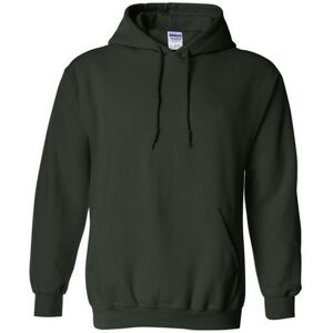 (L, Forest Green) Gildan Heavy Blend Adult Unisex Hooded Sweatshirt / Hoodie (L, Forest Green) Gildan Heavy Blend Adult Unisex Hooded Sweatshirt / Hoodie