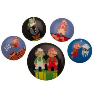 Super Mario Badge Set (Pack of 5) Super Mario Badge Set (Pack of 5)