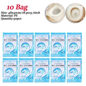 nobrand (10 bag 50pcs) 50-500pcs Disposable Toilet Seat Cover Portable Safety Toilet Sea nobrand (10 bag 50pcs) 50-500pcs Disposable Toilet Seat Cover Portable Safety Toilet Sea
