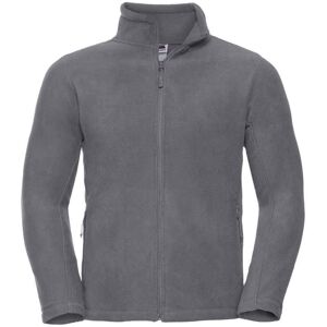 (XS, Convoy Grey) Russell Mens Outdoor Fleece Jacket (XS, Convoy Grey) Russell Mens Outdoor Fleece Jacket