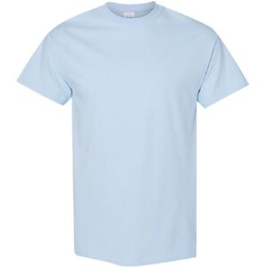 (L, Light Blue) Gildan Mens Heavy Cotton Short Sleeve T-Shirt (L, Light Blue) Gildan Mens Heavy Cotton Short Sleeve T-Shirt