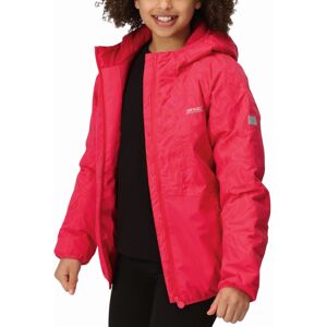(13 Yrs, Pink) Regatta Kids Volcanics VII Reflective Waterproof Rain Jacket Coat (13 Yrs, Pink) Regatta Kids Volcanics VII Reflective Waterproof Rain Jacket Coat