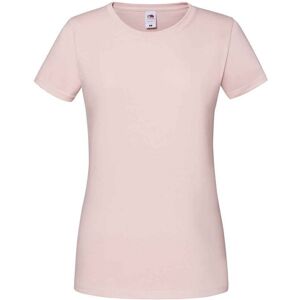 Fruit Of The Loom Womens/Ladies Iconic Ringspun Cotton T-Shirt - Powder Rose Fruit Of The Loom Womens/Ladies Iconic Ringspun Cotton T-Shirt - Powder Rose