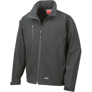 (XL, Black) Result Mens Soft Shell Jacket (XL, Black) Result Mens Soft Shell Jacket