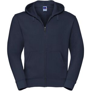 (XL, French Navy) Russell Mens Authentic Full Zip Hoodie (XL, French Navy) Russell Mens Authentic Full Zip Hoodie