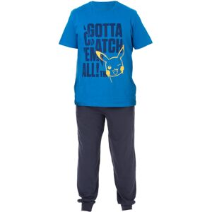 Pokémon (XL, Blue/Navy Blue) Pokemon Mens Gotta Catch Em All Long Pyjama Set Pokémon (XL, Blue/Navy Blue) Pokemon Mens Gotta Catch Em All Long Pyjama Set