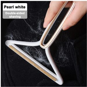 nobrand (White) Double-Side Lint Remover Carpet Coat Sofa Pet Hair Remover Brush Not Hur nobrand (White) Double-Side Lint Remover Carpet Coat Sofa Pet Hair Remover Brush Not Hur
