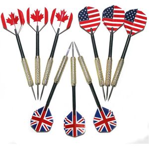 nobrand (9PCS) Professional Darts 18g 3 Pieces / Set For Electronic Dartboard Tungsten S nobrand (9PCS) Professional Darts 18g 3 Pieces / Set For Electronic Dartboard Tungsten S