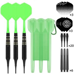 nobrand (A4 Green) FOX SMILING 22g Soft Darts Pin with Plastic Tip and 2 in 1 Dart Shaft nobrand (A4 Green) FOX SMILING 22g Soft Darts Pin with Plastic Tip and 2 in 1 Dart Shaft