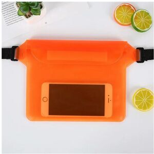 nobrand (Orange) PVC Swimming Bag Waterproof Phone Pouch Gym Bag for Men Women Outdoor B nobrand (Orange) PVC Swimming Bag Waterproof Phone Pouch Gym Bag for Men Women Outdoor B