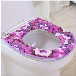 nobrand (F) Reusable Round Flexible Closestool Cushion Plush Toilet Seat Cover Washable nobrand (F) Reusable Round Flexible Closestool Cushion Plush Toilet Seat Cover Washable