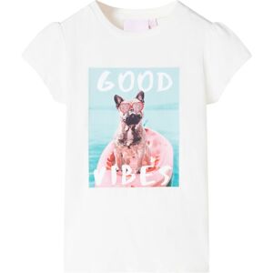 VidaXL (128) Kids' T-shirt Short Sleeves Children's T Shirt Tee Kids' Top Dog in Boat P VidaXL (128) Kids' T-shirt Short Sleeves Children's T Shirt Tee Kids' Top Dog in Boat P