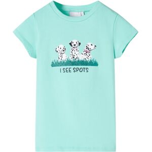 VidaXL (mint, 104) Kids' T-shirt Short Sleeves Children's T Shirt Tee Toddler Top Dogs VidaXL (mint, 104) Kids' T-shirt Short Sleeves Children's T Shirt Tee Toddler Top Dogs