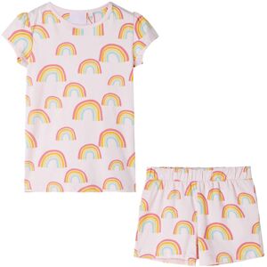 VidaXL (116) Kids' Pyjamas with Short Sleeves Children's Nightwear Sleepwear Soft Pink VidaXL (116) Kids' Pyjamas with Short Sleeves Children's Nightwear Sleepwear Soft Pink
