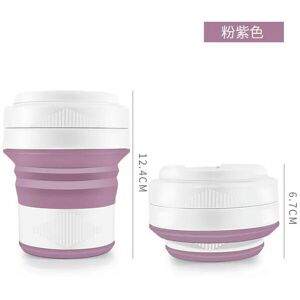 nobrand (with pipette) New portable silicone folding water cup Creative straw cup Anti d nobrand (with pipette) New portable silicone folding water cup Creative straw cup Anti d