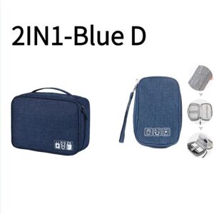 nobrand (2IN1-D) Travel Organizer Bag Cable Storage Organizers Pouch Carry Case Portable nobrand (2IN1-D) Travel Organizer Bag Cable Storage Organizers Pouch Carry Case Portable