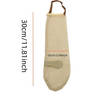 nobrand (5PCS, As Picture) Vegetable Onion Potato Storage Hanging Hollow Breathable Mesh nobrand (5PCS, As Picture) Vegetable Onion Potato Storage Hanging Hollow Breathable Mesh