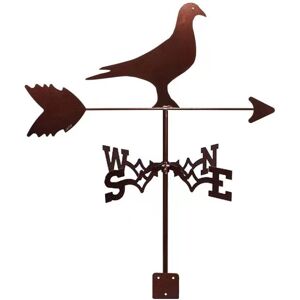 CLOSKYE (Pigeon weathervane) Black Metal Weather Vane Wind Indicator Weathercock Garden CLOSKYE (Pigeon weathervane) Black Metal Weather Vane Wind Indicator Weathercock Garden