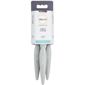 Harris Essentials Wall & Ceiling Paint Brush Set (Pack of 3) Harris Essentials Wall & Ceiling Paint Brush Set (Pack of 3)